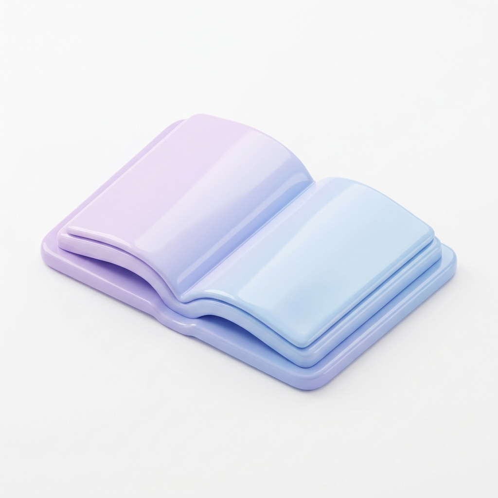 Minimalist Book 3D Graphic